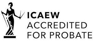 Accredited by the Institute of Chartered Accountants for England and Wales to administer probate